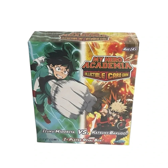 MY HERO ACADEMIA CCG: IZUKU VS KATSUKI 2-PLAYER RIVAL DECK UNLIMITED NEW - Picture 1 of 10
